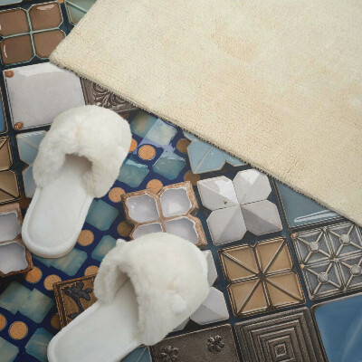 Rectangular wall panel Ceramic tile motifs