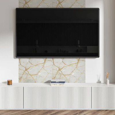 Rectangular wall panel Marble motif with an elegant style