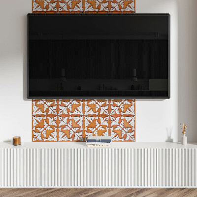 Rectangular bathroom wall panel Plant inspirations on ceramics