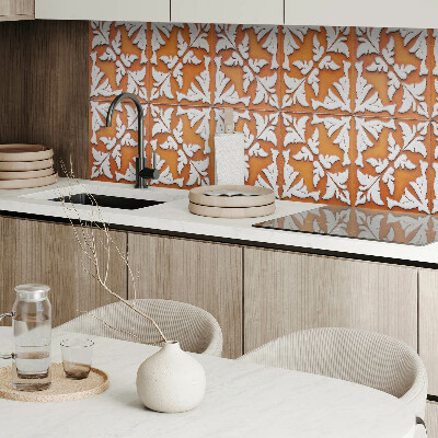 Rectangular bathroom wall panel Plant inspirations on ceramics