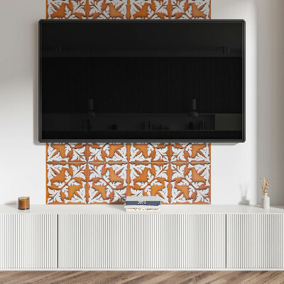 Rectangular bathroom wall panel Plant inspirations on ceramics