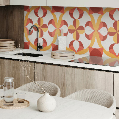 Rectangular wall panel Modern geometric motif