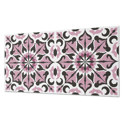 Rectangular wall panel Plant symmetry in an elegant style