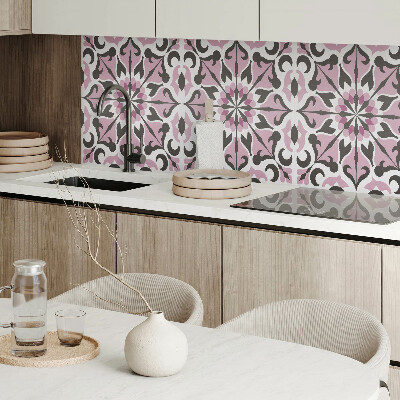 Rectangular wall panel Plant symmetry in an elegant style