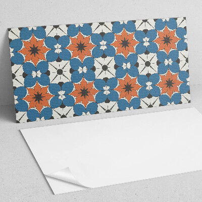 Rectangular decorative wall panel Floral motif