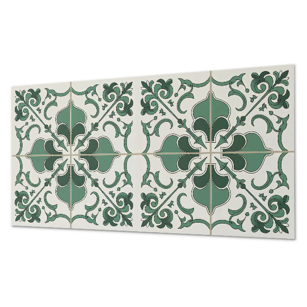 Rectangular wall panel Stylish plant motif