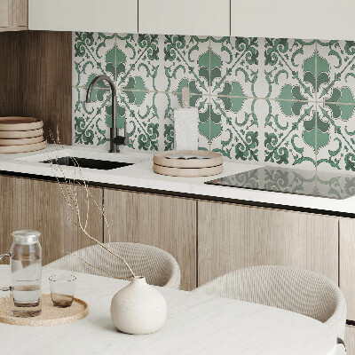 Rectangular wall panel Stylish plant motif