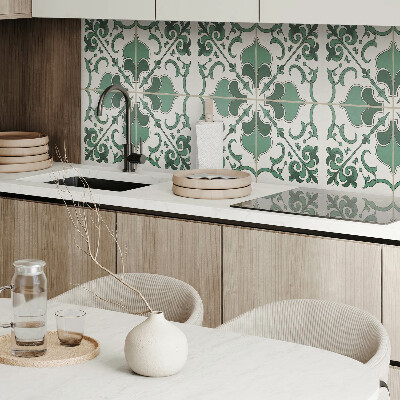 Rectangular wall panel Stylish plant motif