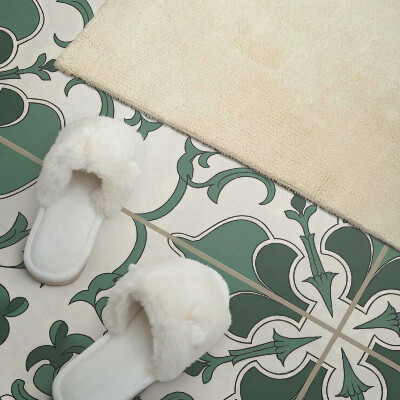 Rectangular wall panel Stylish plant motif