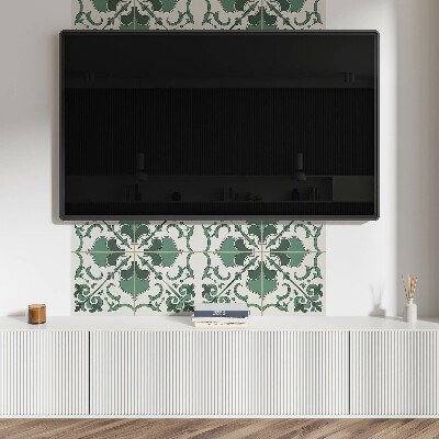 Rectangular wall panel Stylish plant motif
