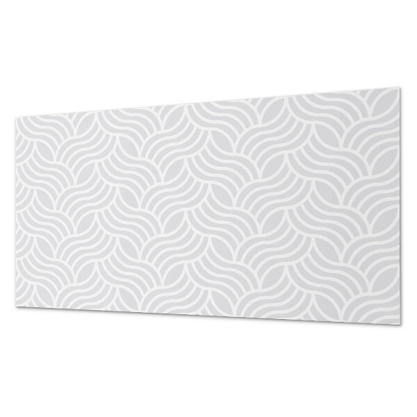 Rectangular wall panel Harmony of waves in a dynamic pattern