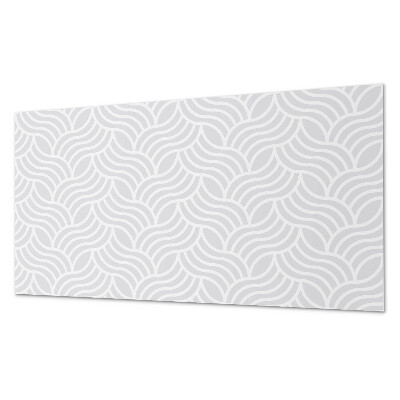 Rectangular wall panel Harmony of waves in a dynamic pattern