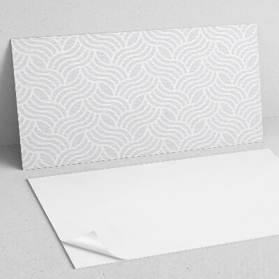 Rectangular wall panel Harmony of waves in a dynamic pattern