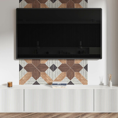 Rectangular wall panel Geometry in a modern version