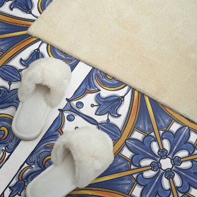 Rectangular wall panel Plant ornaments in a harmonious style