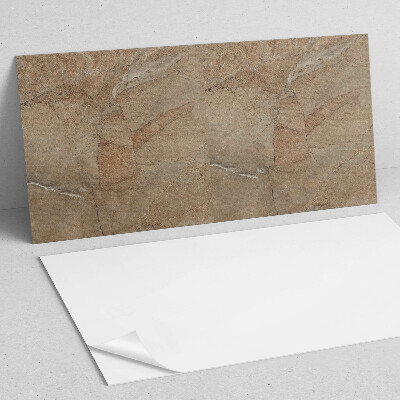 Rectangular bathroom wall panel A pattern inspired by natural stone