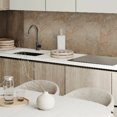 Rectangular bathroom wall panel A pattern inspired by natural stone