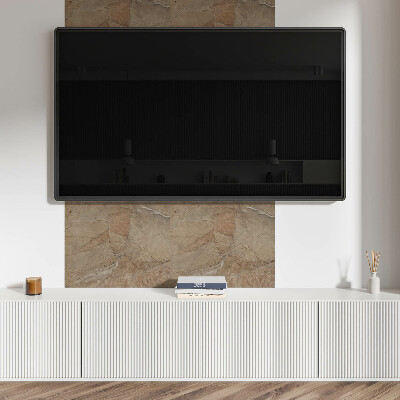 Rectangular bathroom wall panel A pattern inspired by natural stone