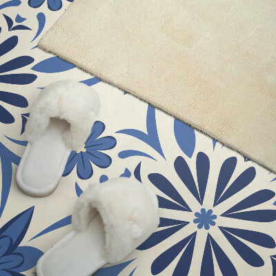 Rectangular wall panel Floral motif