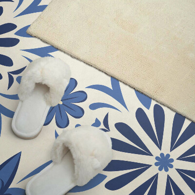 Rectangular wall panel Floral motif