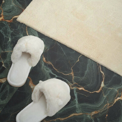 Rectangular wall panel Marble motif with delicate veins