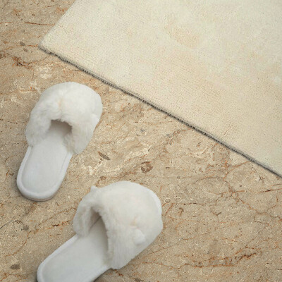 Rectangular bathroom wall panel A pattern inspired by natural stone