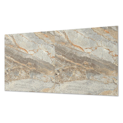 Rectangular wall panel Marble structure with delicate veins