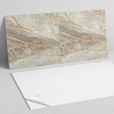 Rectangular wall panel Marble structure with delicate veins