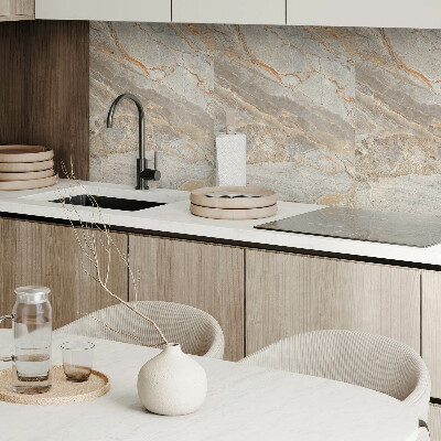 Rectangular wall panel Marble structure with delicate veins