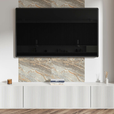 Rectangular wall panel Marble structure with delicate veins