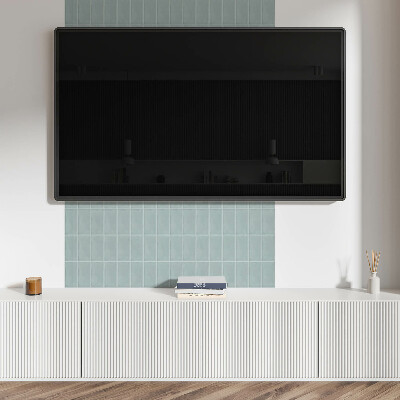 Rectangular wall panel Modern geometric motif