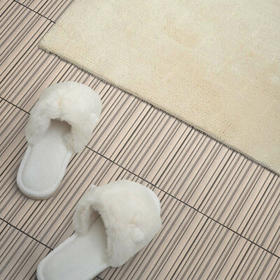 Rectangular bathroom wall panel Perpendicular lines