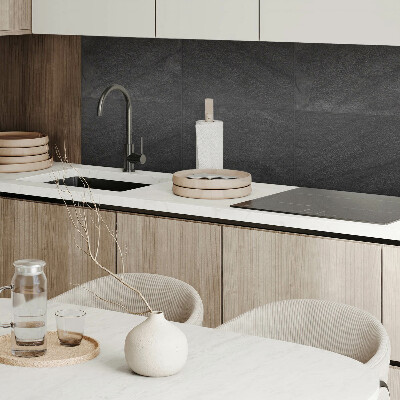 Rectangular wall panel Stone slabs in shades of dark
