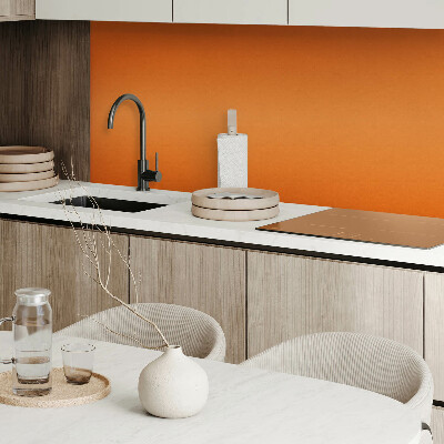 Rectangular bathroom wall panel Orange