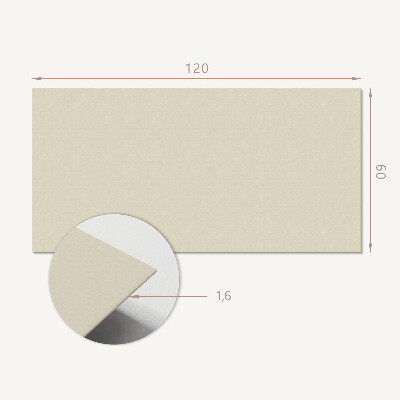 Rectangular decorative wall panel Beige