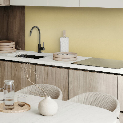Rectangular bathroom wall panel Pastel shade of yellow