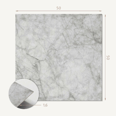 Pvc wall panel square Stylish marble pattern with subtle veins