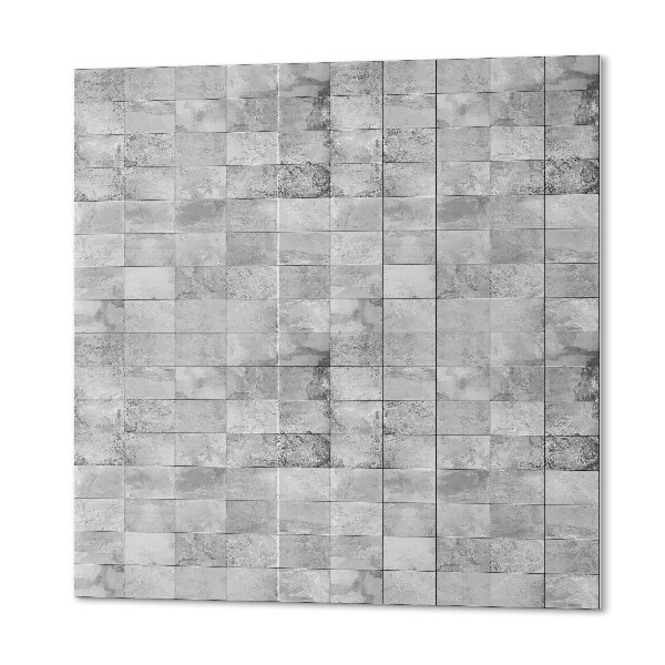 Pvc wall panel square Stone style tile motif