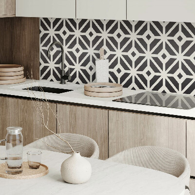 Wall panel square Rhombus geometry in a modern version