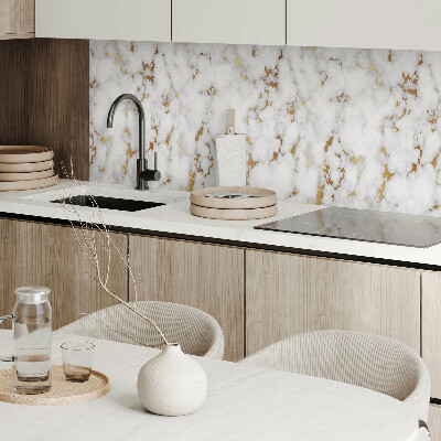 Pvc wall panel square Marble with subtle veins