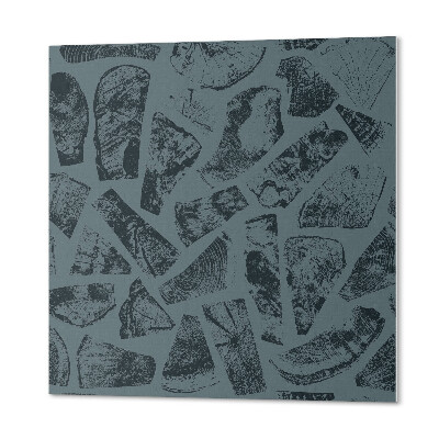 Pvc wall panel square Wood inspired shapes