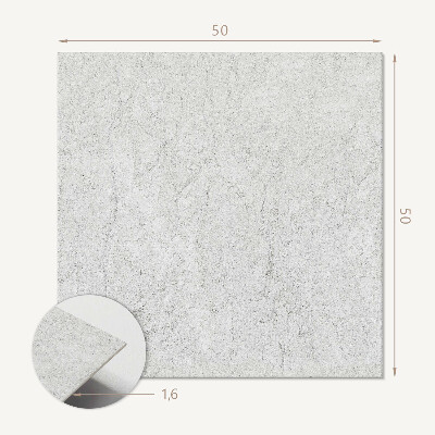 Wall panel square Styling the stone structure