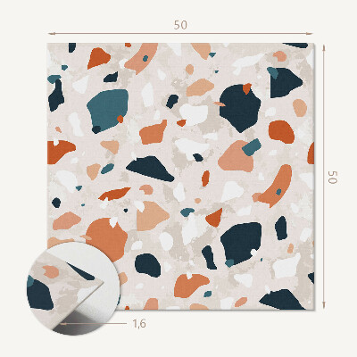 Wall panel square Stone abstract design