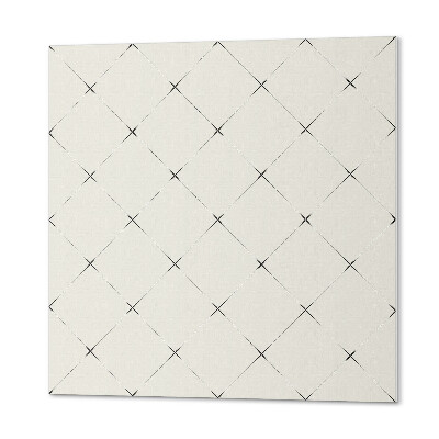 Wall paneling Rhombus geometry in minimalist style