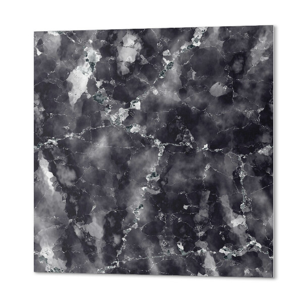 Wall panel square Marble composition with subtle veins