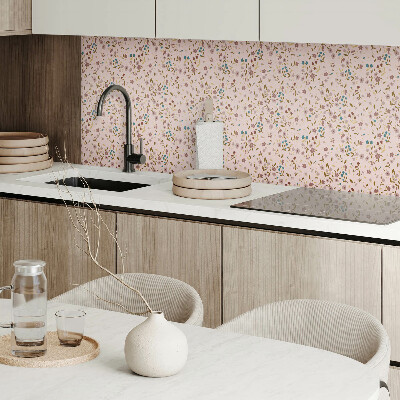 Pvc wall panel square Floral design