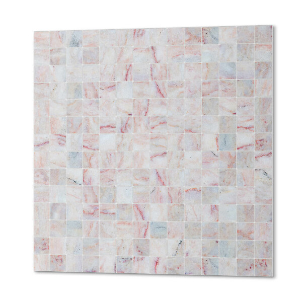 Pvc wall panel square Square mosaic pattern in intense colors