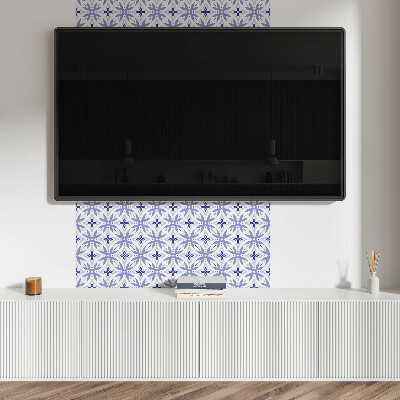 Wall paneling Floral shapes in geometry