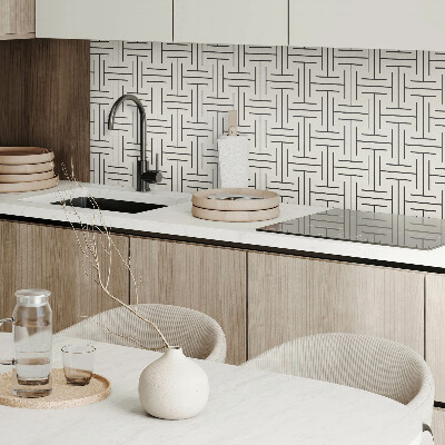 Wall paneling Modern style grid