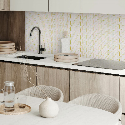 Wall panel square Stylish herringbone